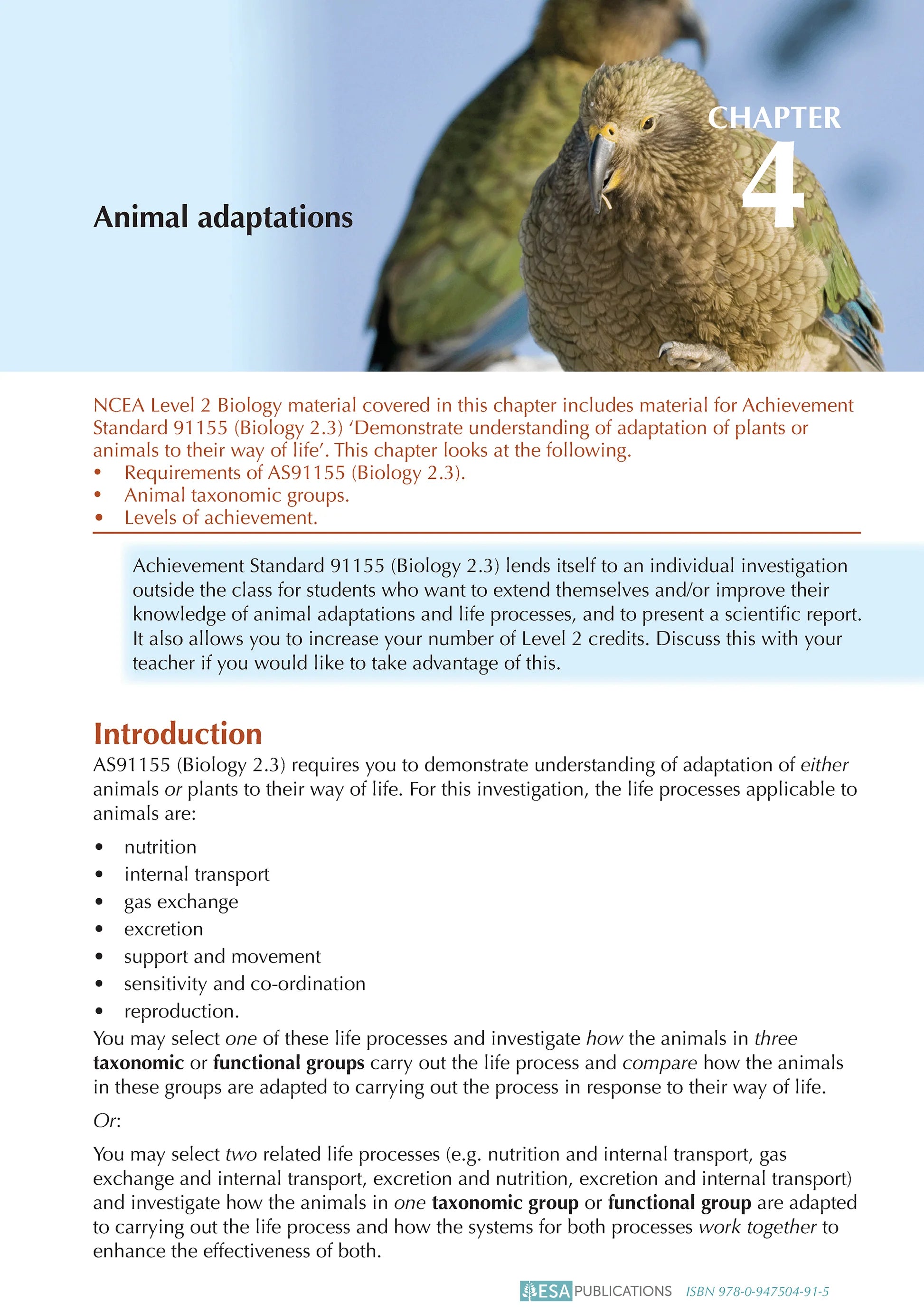 ESA Study Guide Level 2 Biology