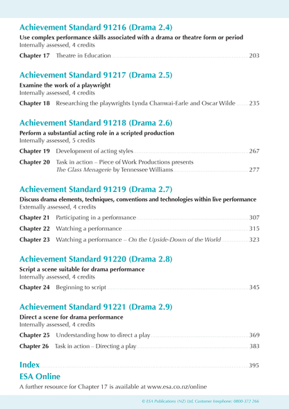 ESA Study Guide Level 2 Drama