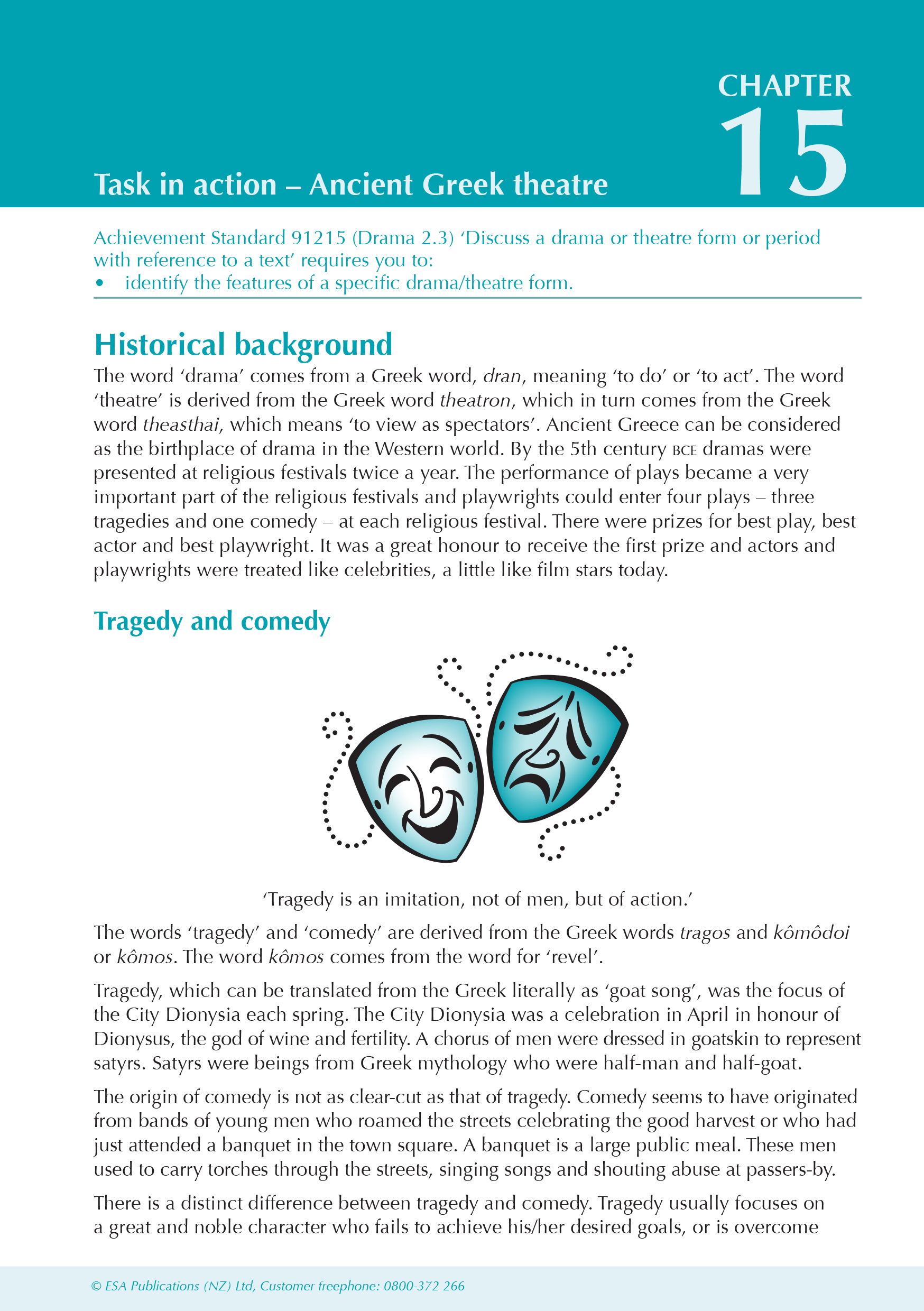 ESA Study Guide Level 2 Drama