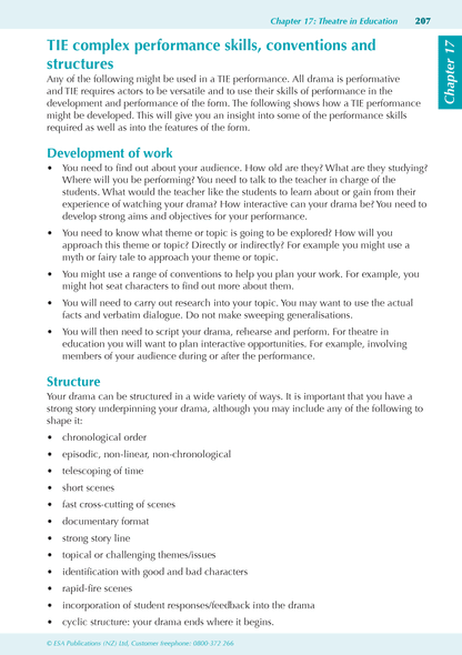 ESA Study Guide Level 2 Drama