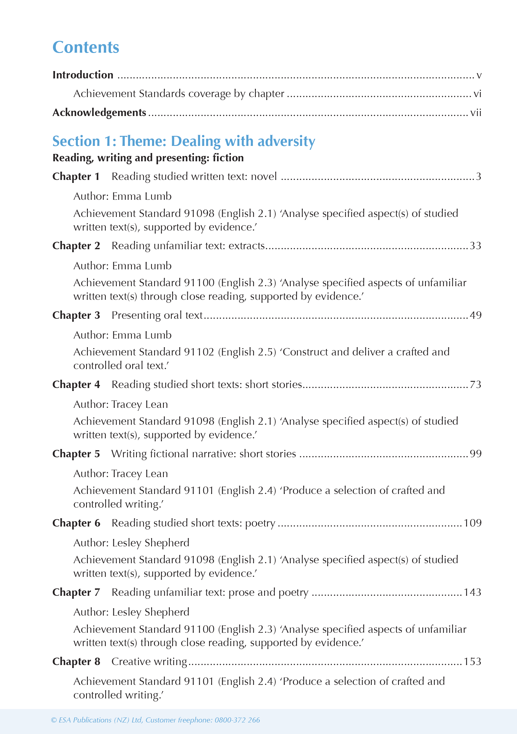 ESA Study Guide Level 2 English