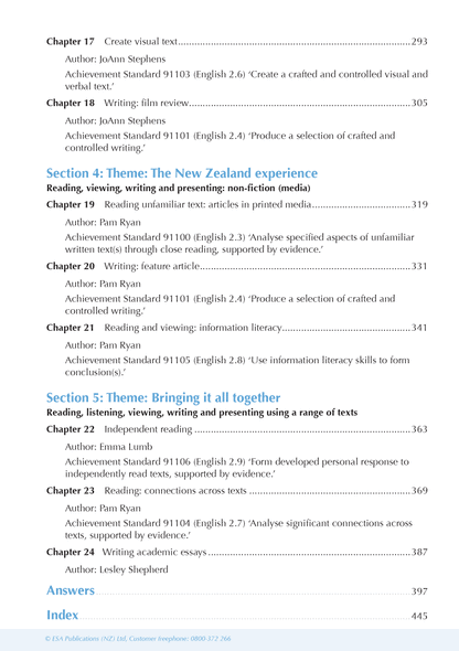 ESA Study Guide Level 2 English