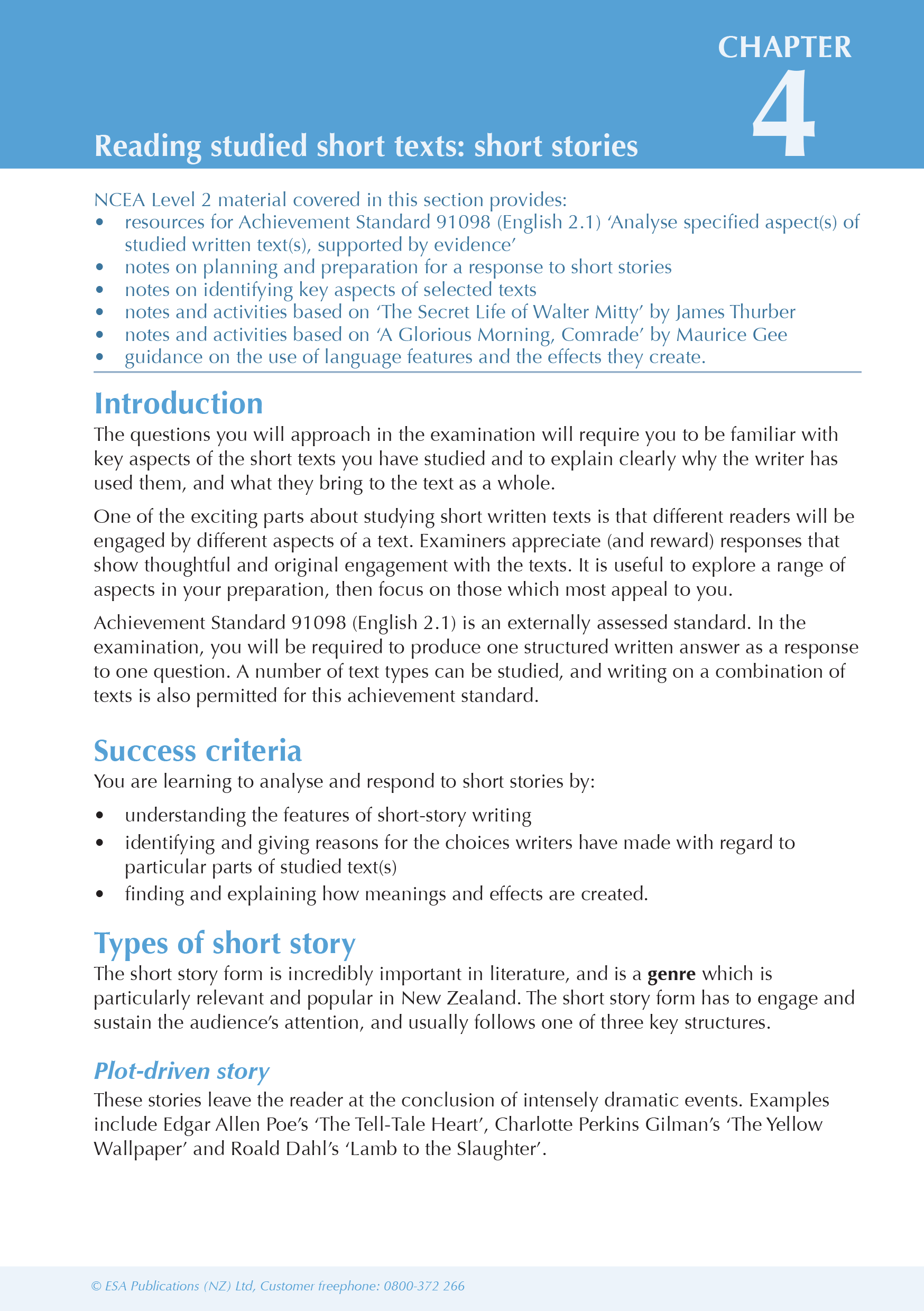 ESA Study Guide Level 2 English