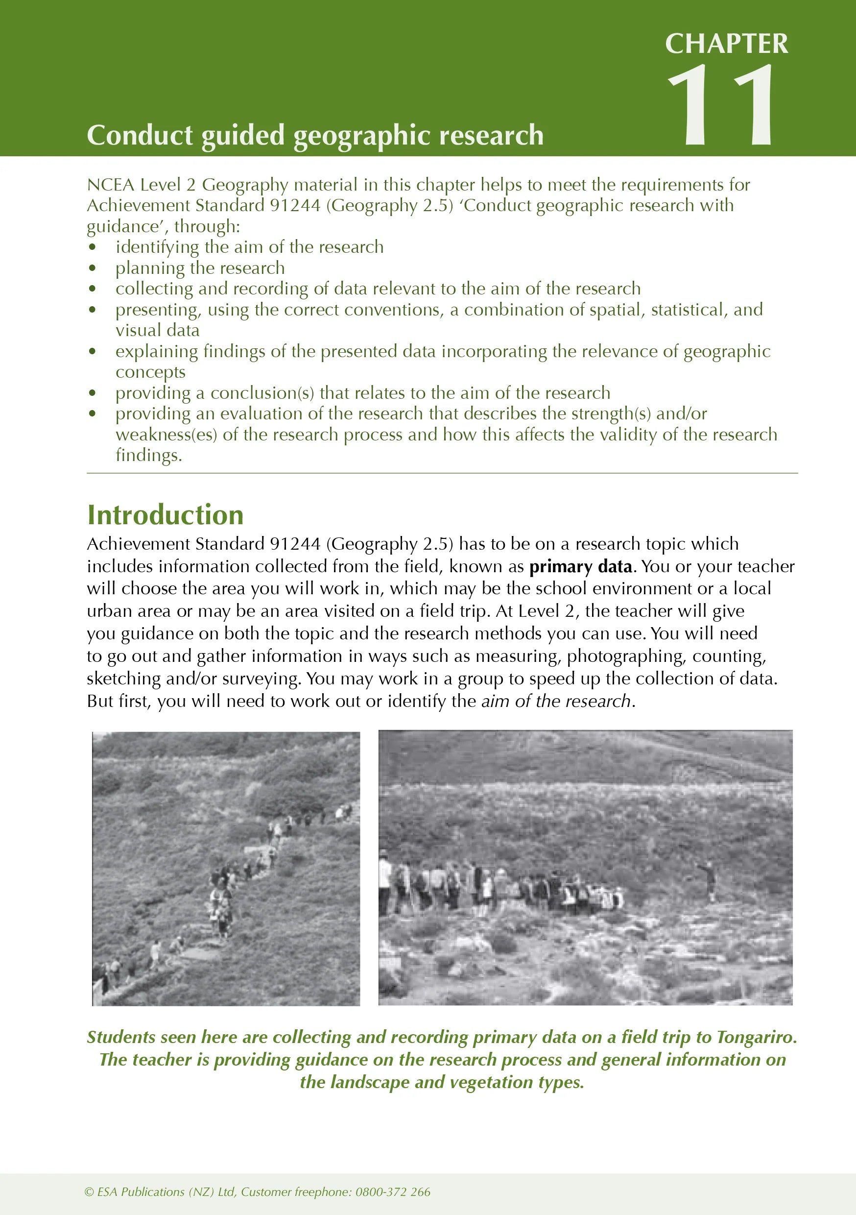 ESA Study Guide Level 2 Geography