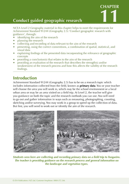 ESA Study Guide Level 2 Geography
