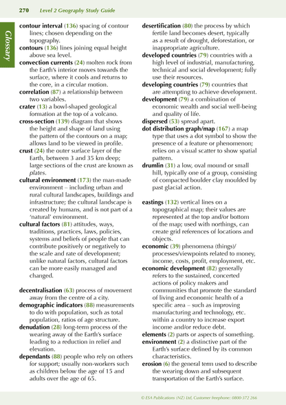 ESA Study Guide Level 2 Geography