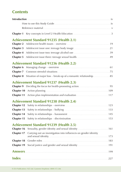 ESA Study Guide Level 2 Health Education