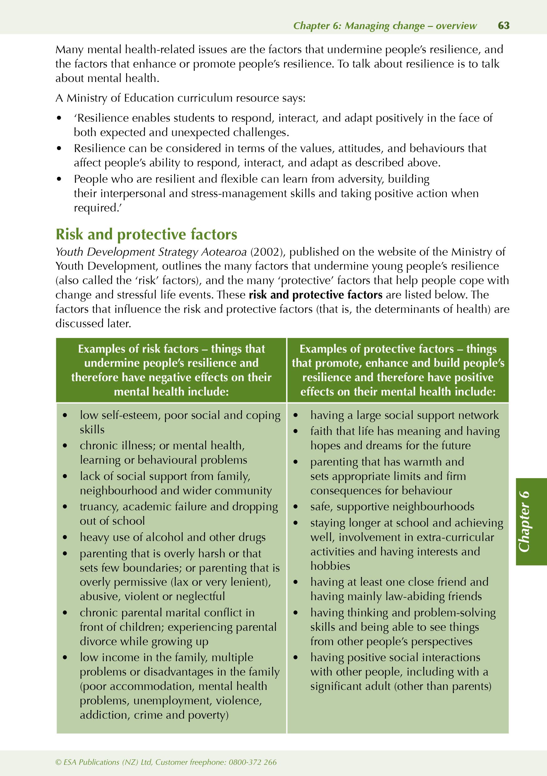 ESA Study Guide Level 2 Health Education