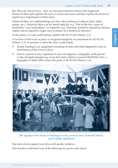 ESA Study Guide Level 2 History