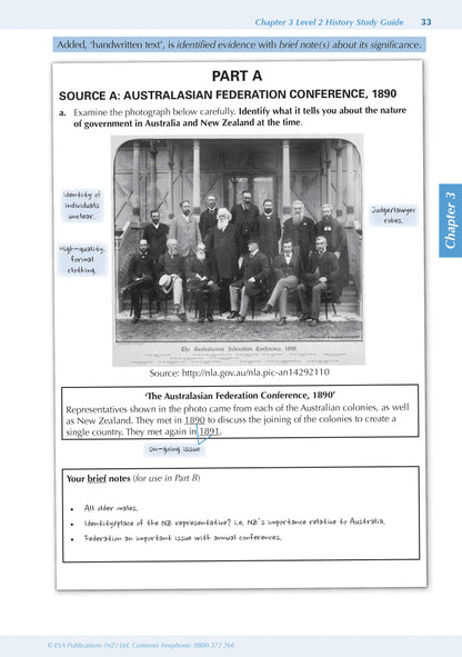 ESA Study Guide Level 2 History