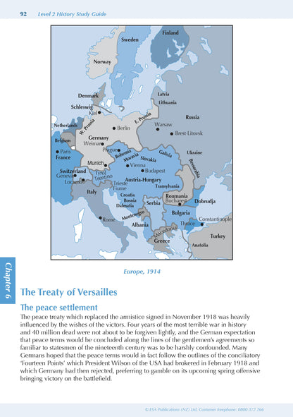 ESA Study Guide Level 2 History