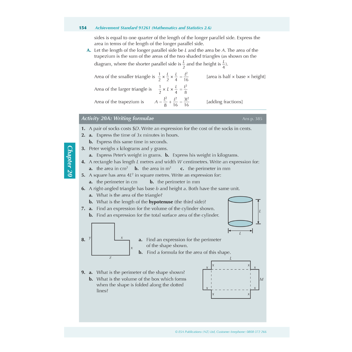 ESA Study Guide Level 2 Mathematics & Statistics
