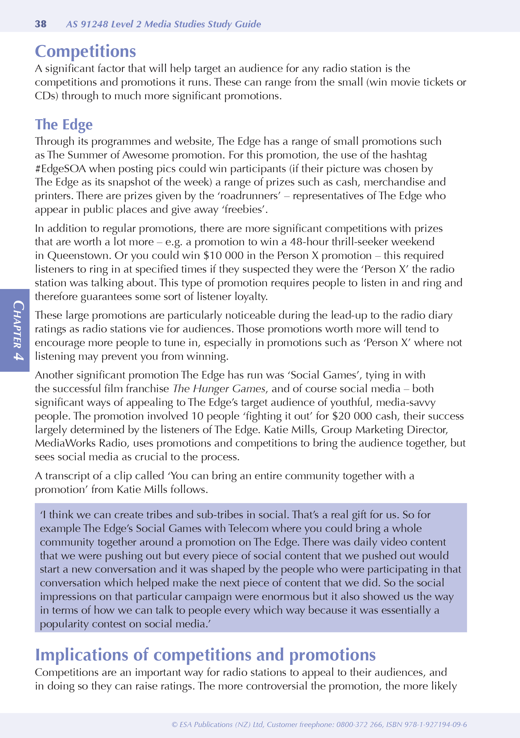 ESA Study Guide Level 2 Media Studies