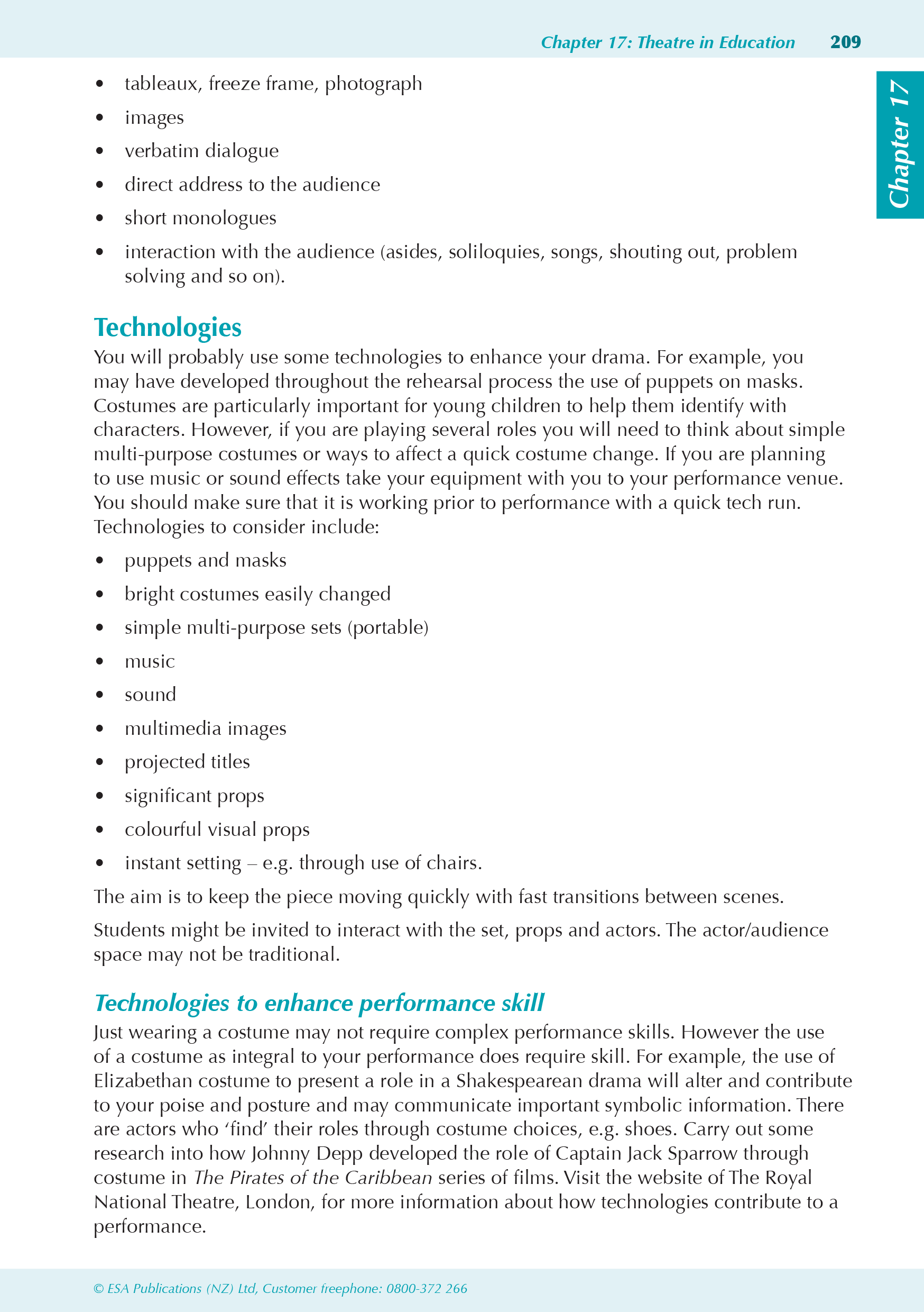 ESA Study Guide Level 3 Drama