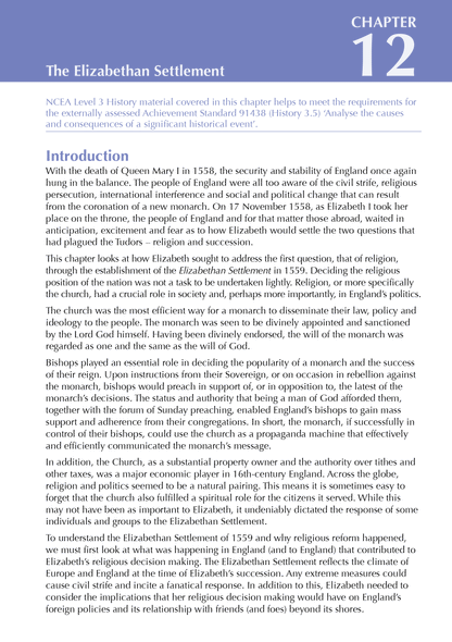 ESA Study Guide Level 3 England History