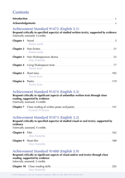 ESA Study Guide Level 3 English