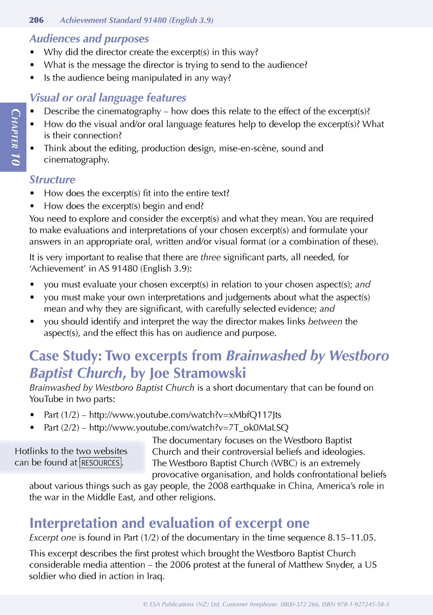 ESA Study Guide Level 3 English