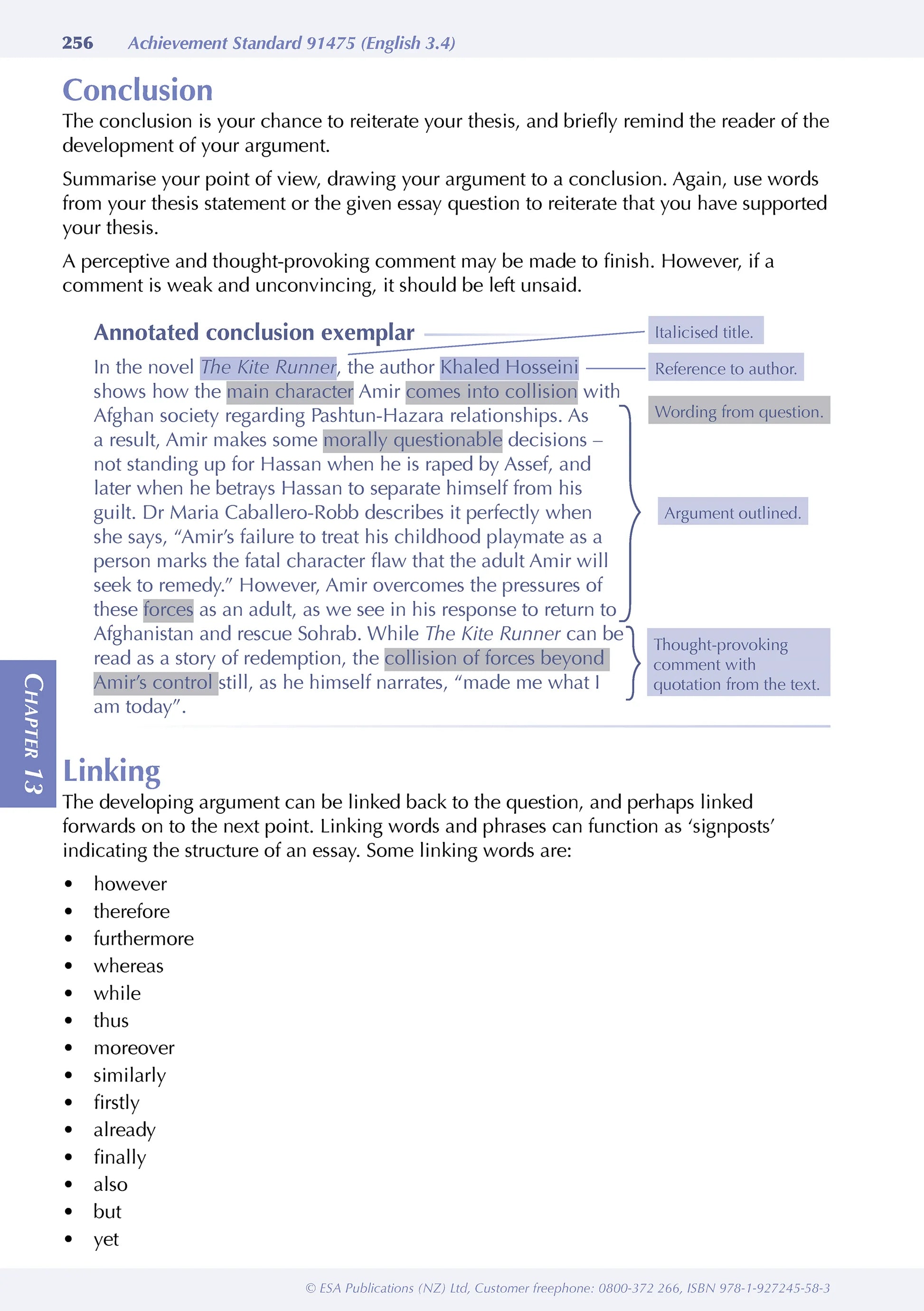 ESA Study Guide Level 3 English