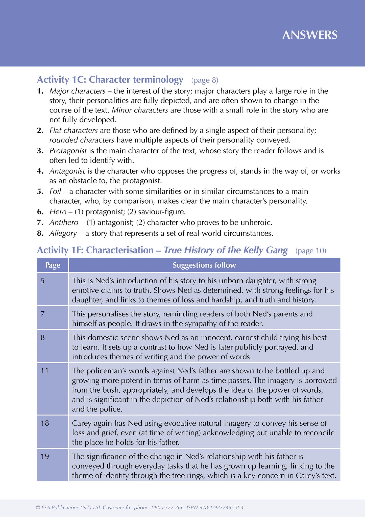 ESA Study Guide Level 3 English