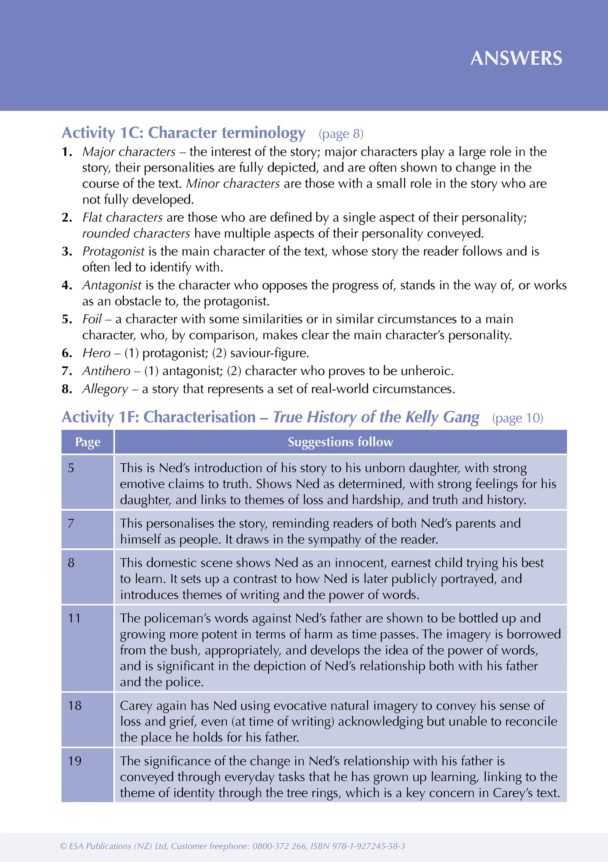 ESA Study Guide Level 3 English