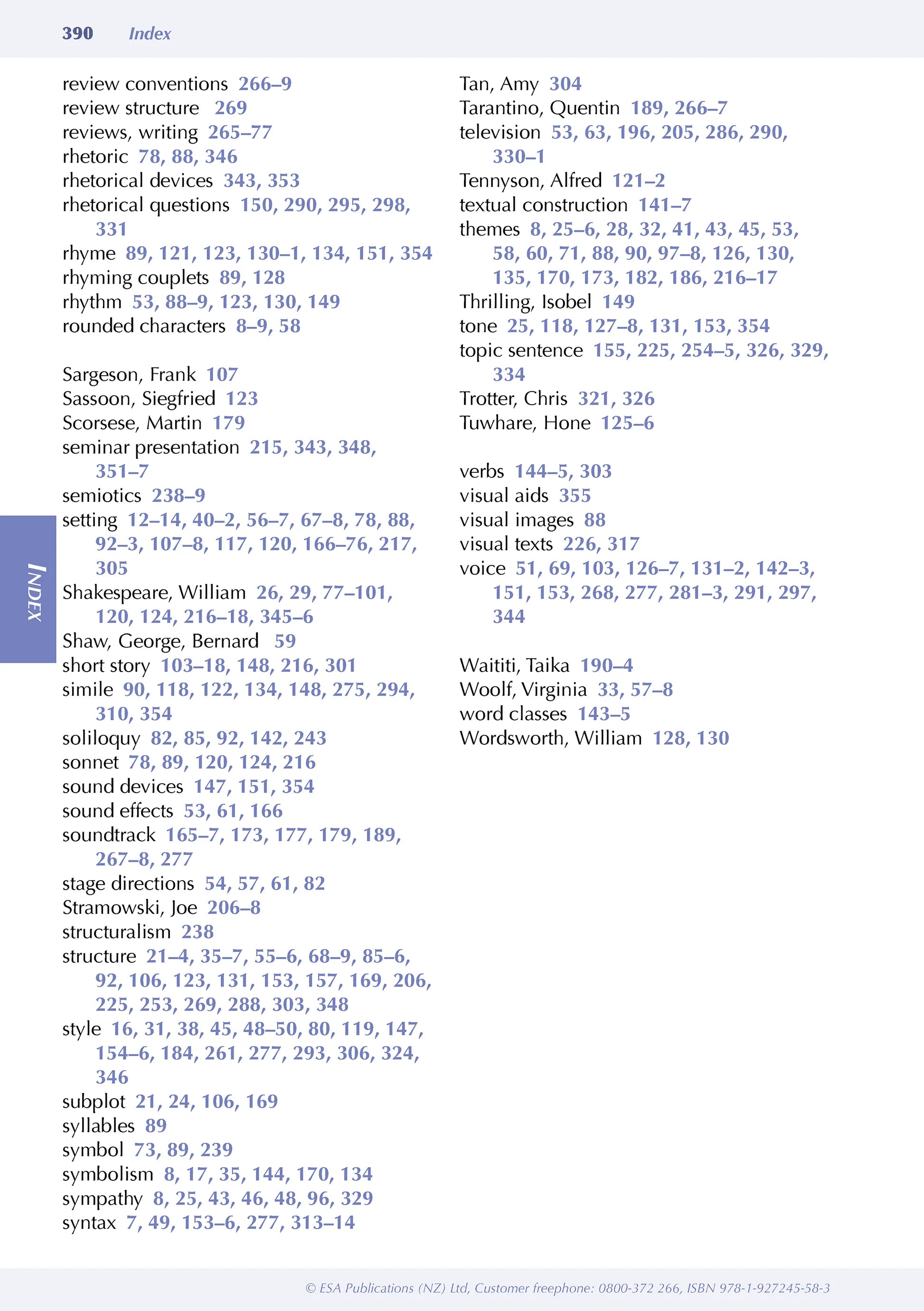 ESA Study Guide Level 3 English