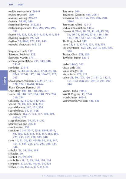 ESA Study Guide Level 3 English