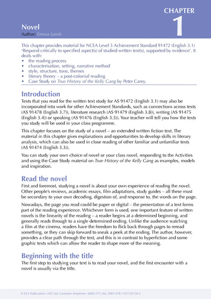 ESA Study Guide Level 3 English