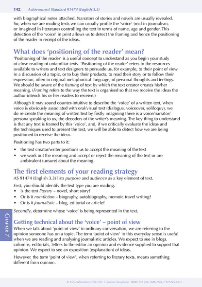 ESA Study Guide Level 3 English