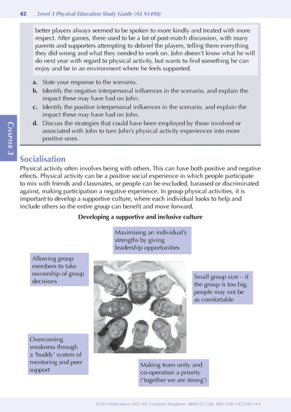 ESA Study Guide Level 3 Physical Education