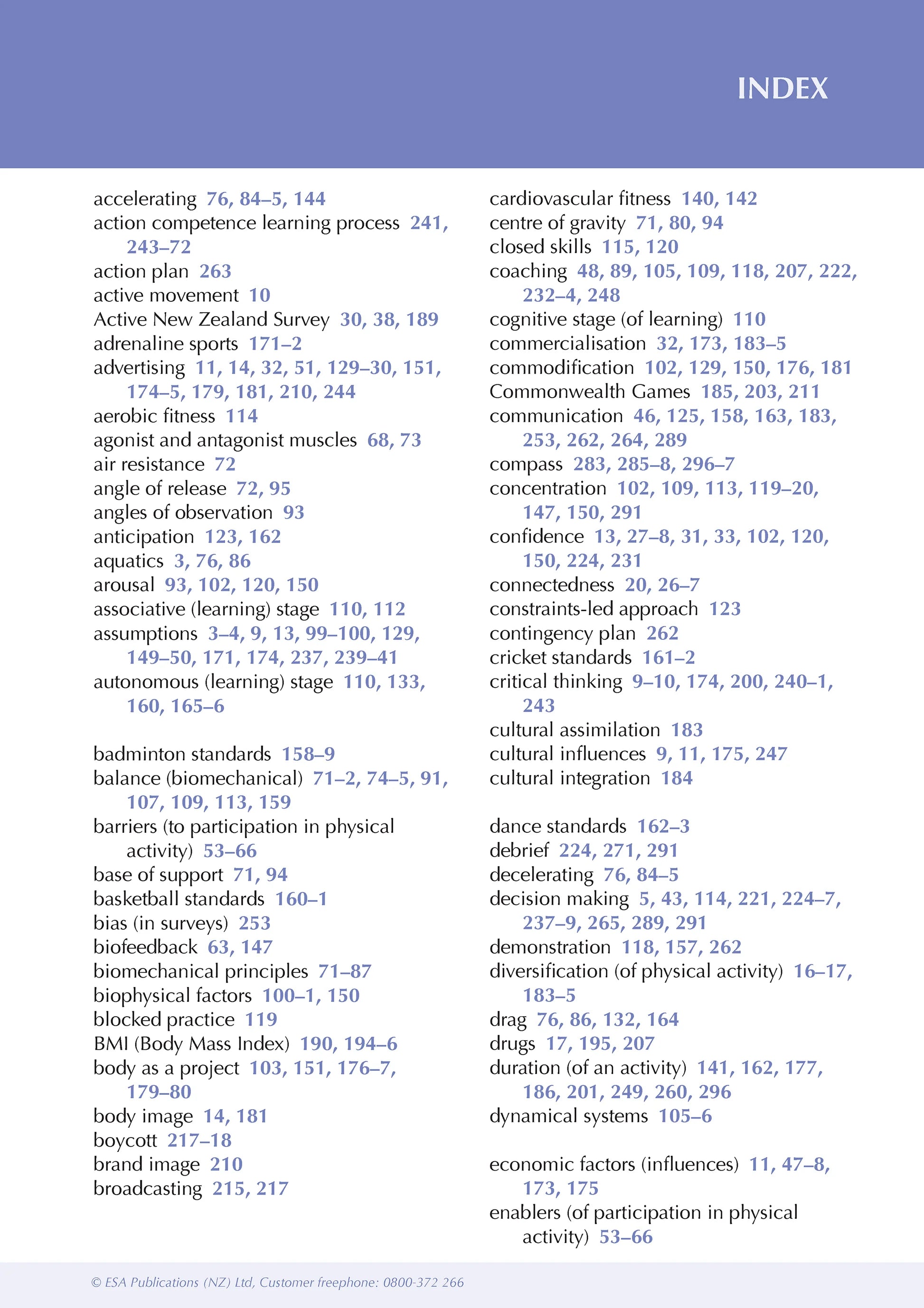 ESA Study Guide Level 3 Physical Education