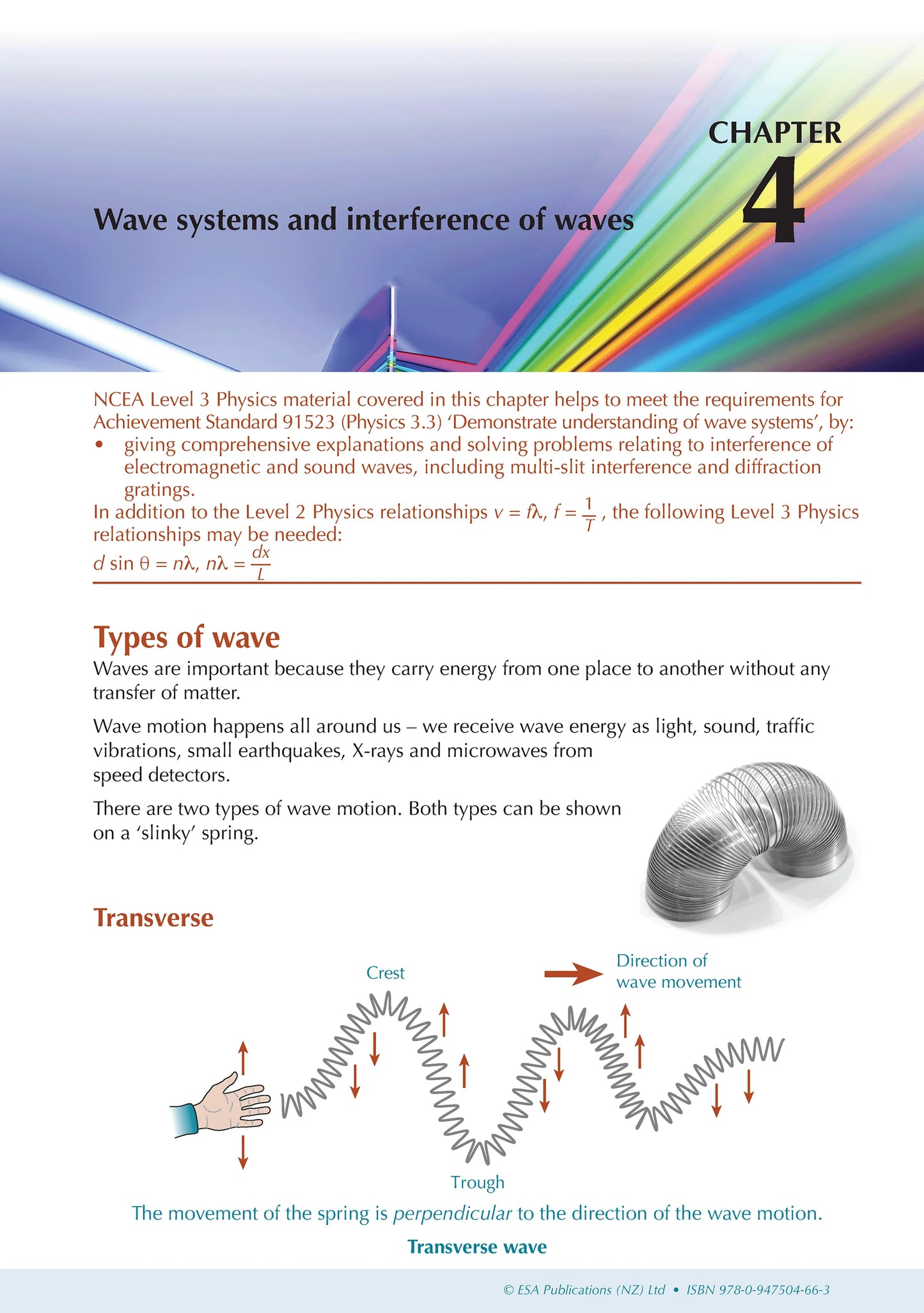 ESA Study Guide Level 3 Physics – School Depot NZ