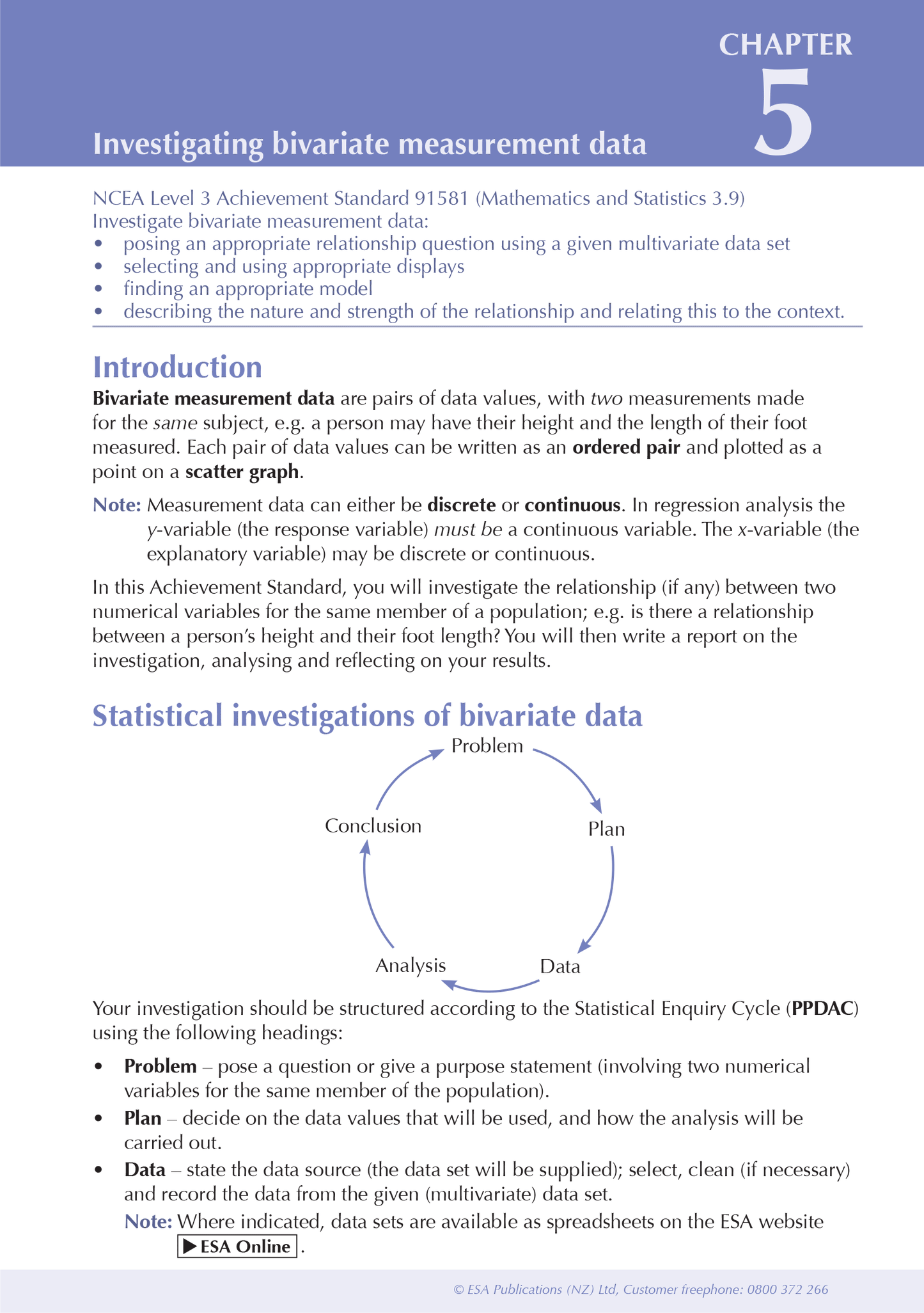 ESA Study Guide Level 3 Statistics