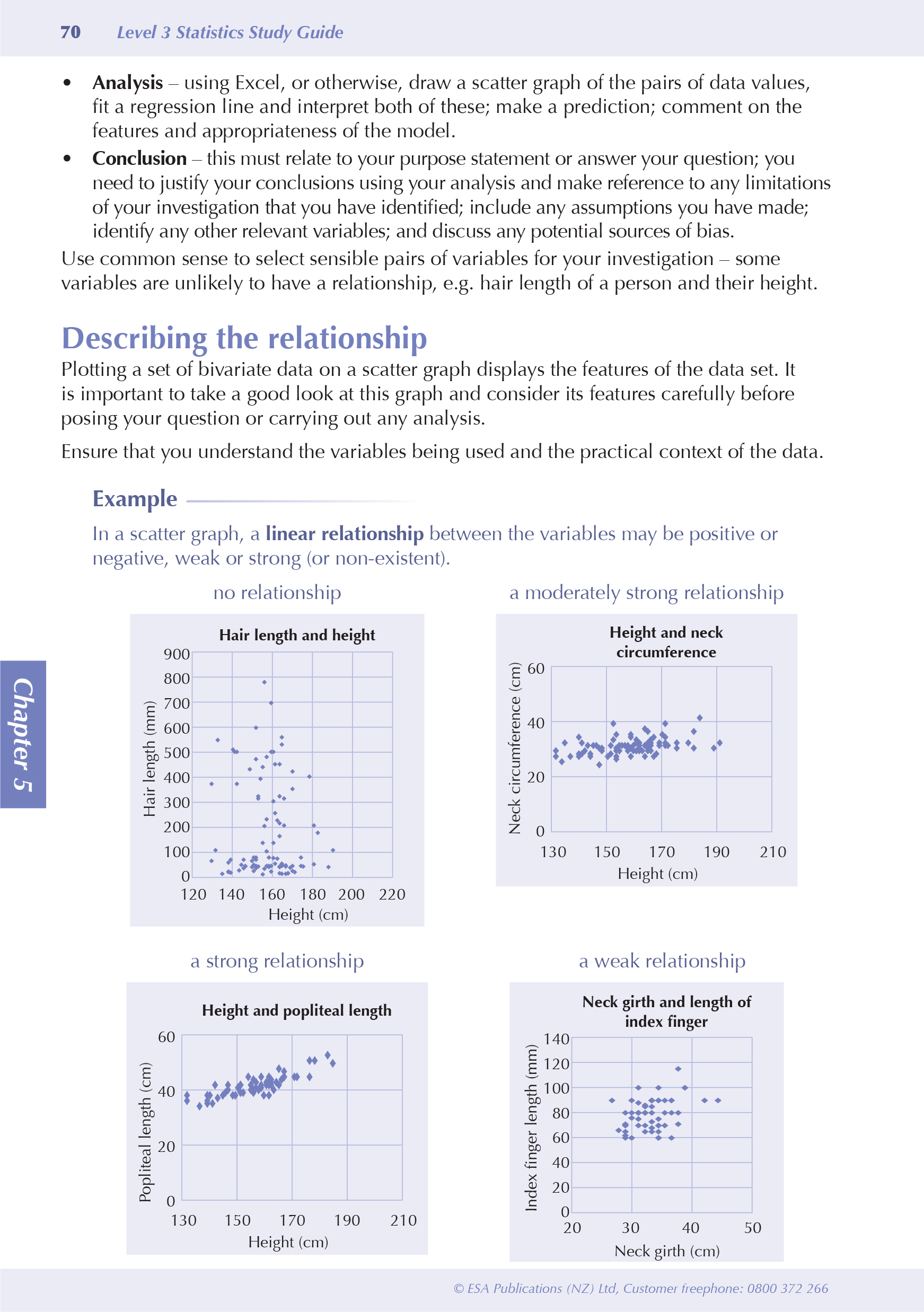 ESA Study Guide Level 3 Statistics