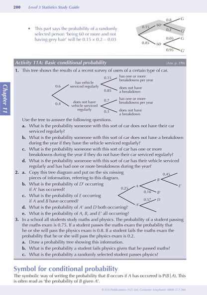 ESA Study Guide Level 3 Statistics