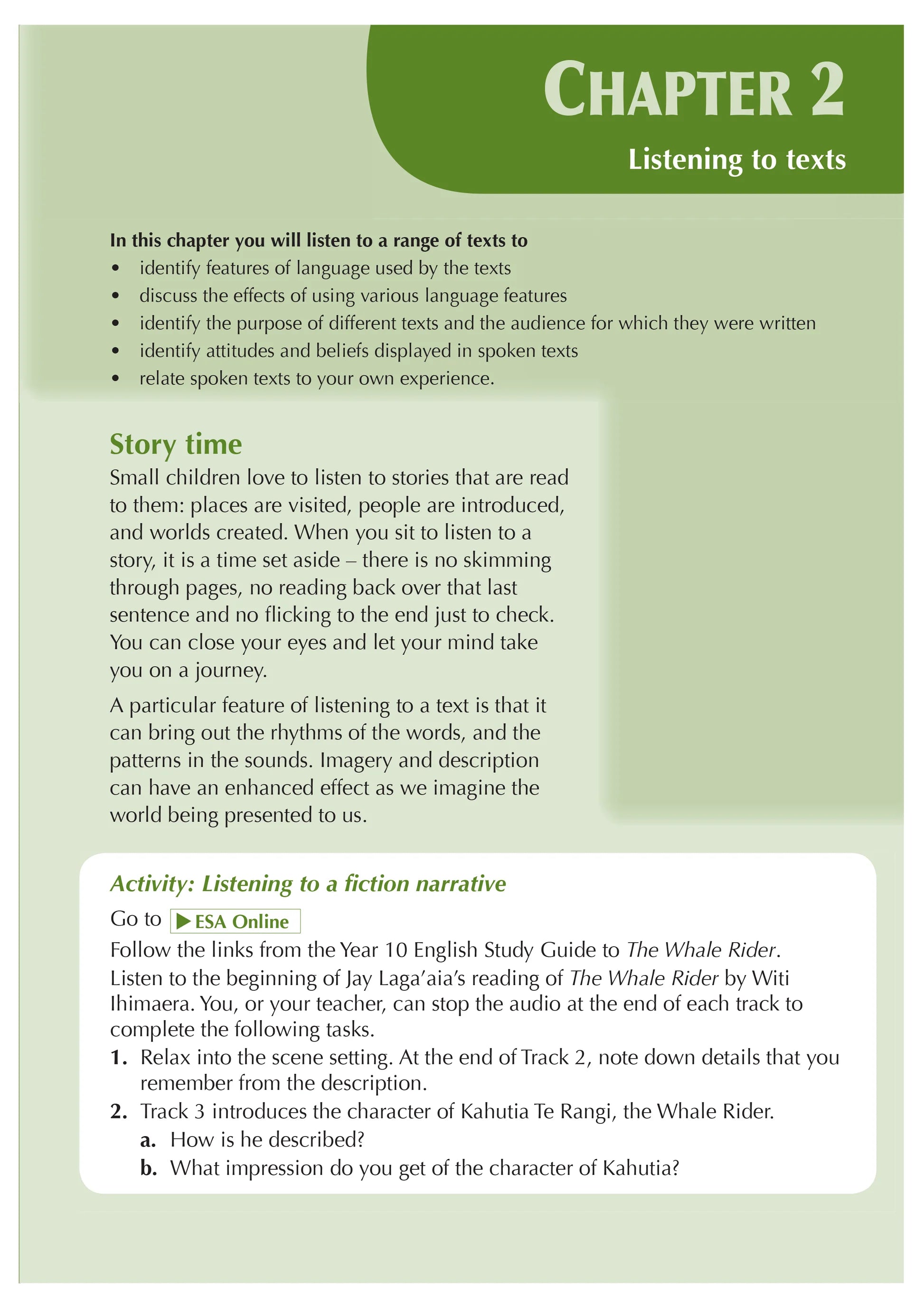 ESA Study Guide Year 10 English