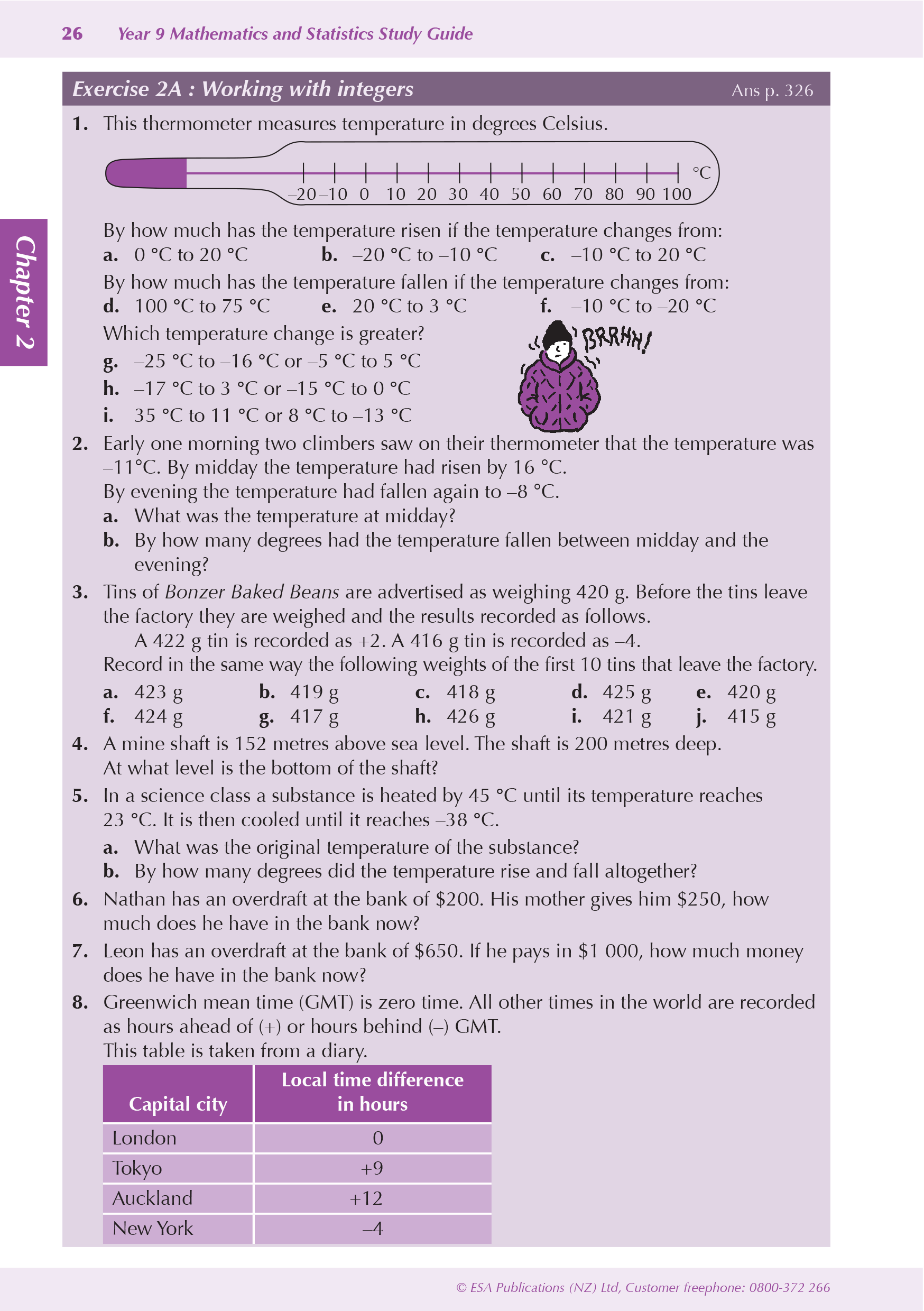 ESA Study Guide Year 9 Mathematics and Statistics