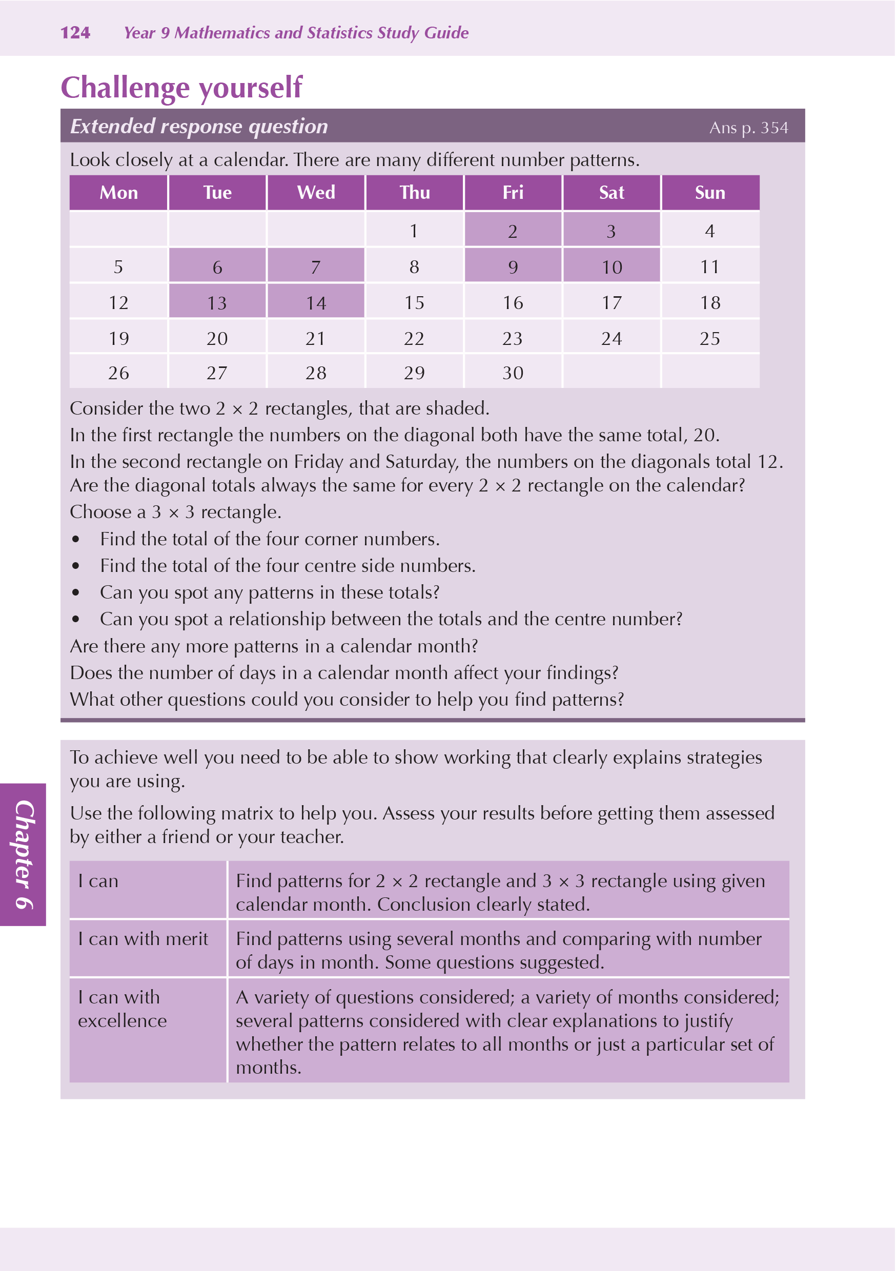 ESA Study Guide Year 9 Mathematics and Statistics