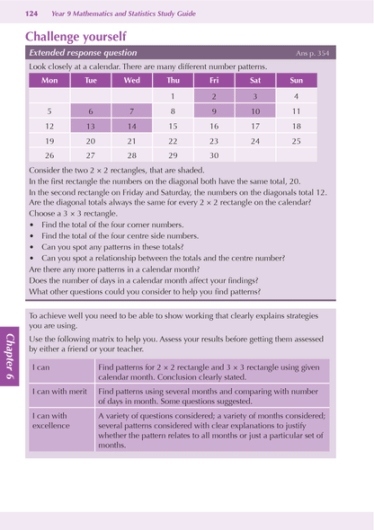 ESA Study Guide Year 9 Mathematics and Statistics