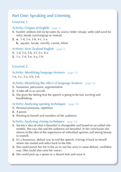ESA Study Guide Year 9 English