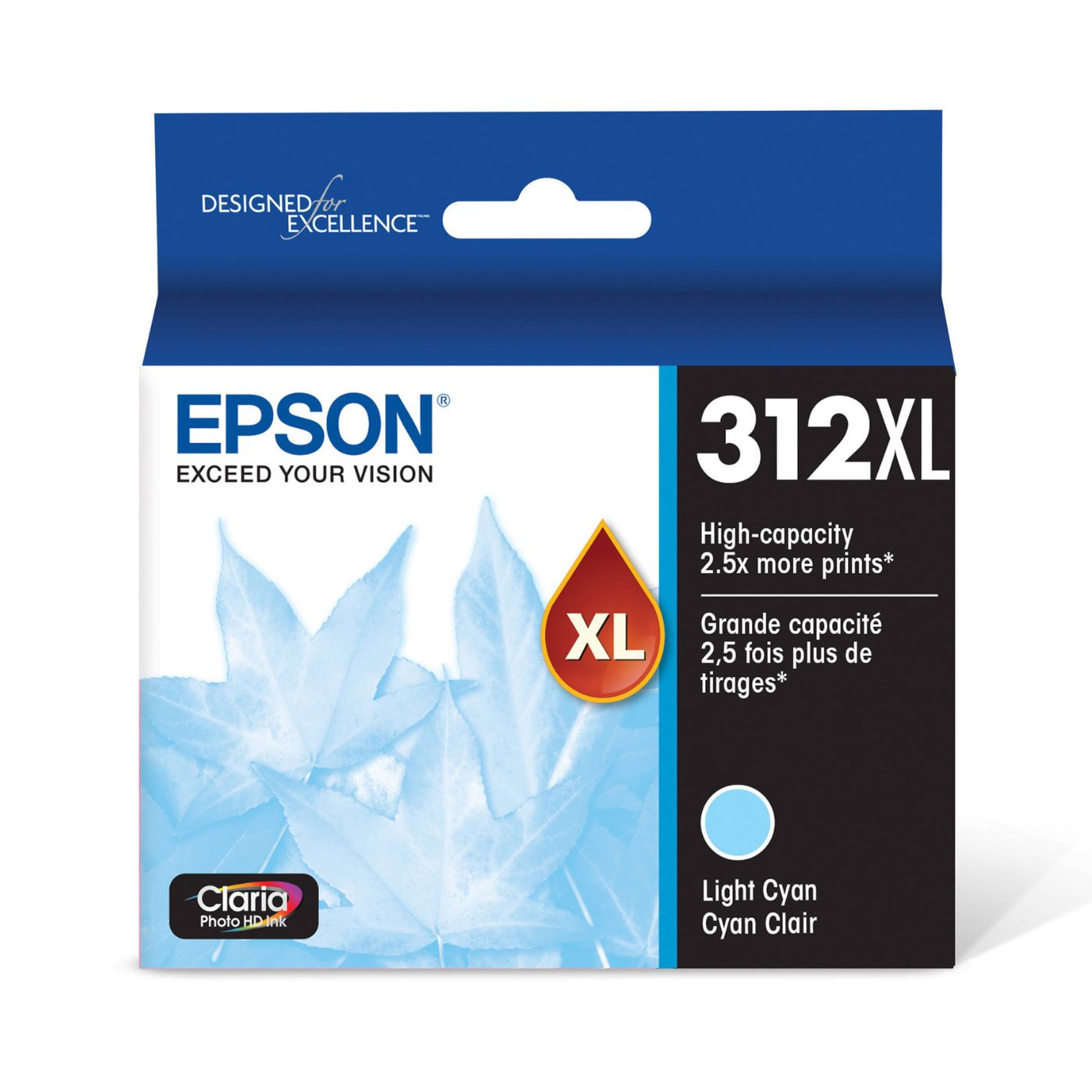 Epson 312XL Claria HD Photo Ink Cartridge Light Cyan