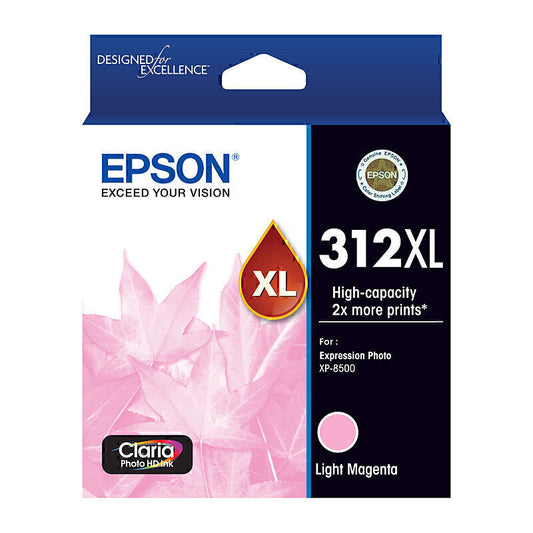 Epson 312XL Claria HD Photo Ink Cartridge Light Magenta