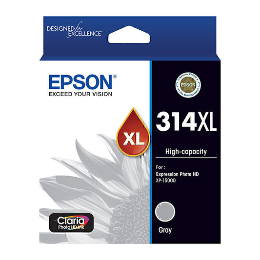 Epson 314XL Claria HD Photo Ink Cartridge Gray