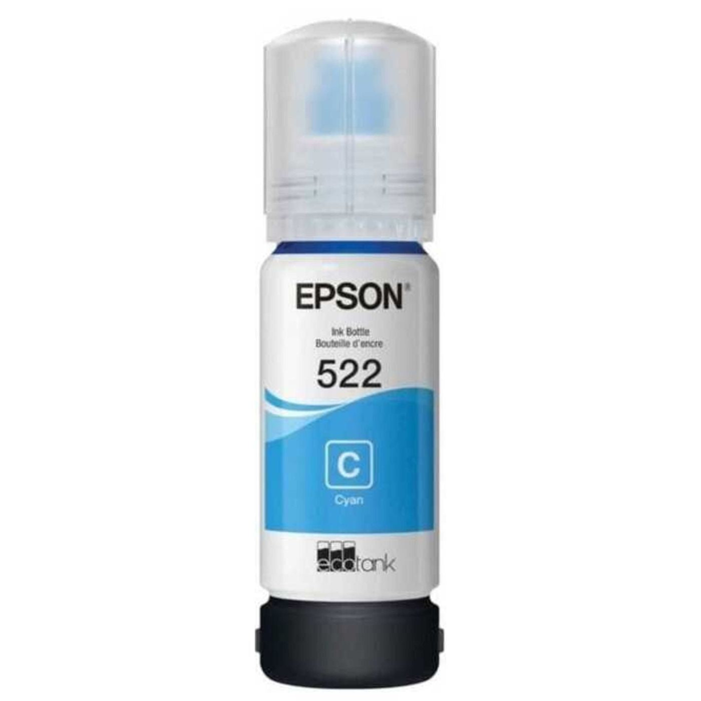 Epson 522C EcoTank Refill Pigment Ink Cyan