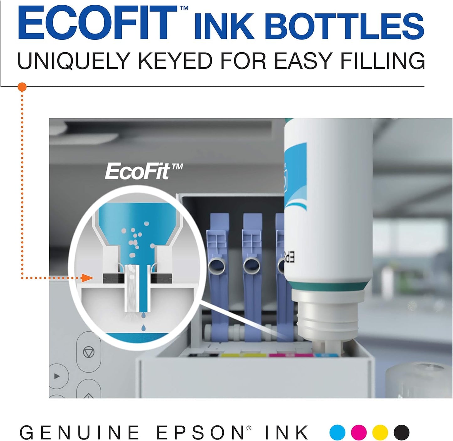 Epson 522 EcoTank Refill Pigment Ink