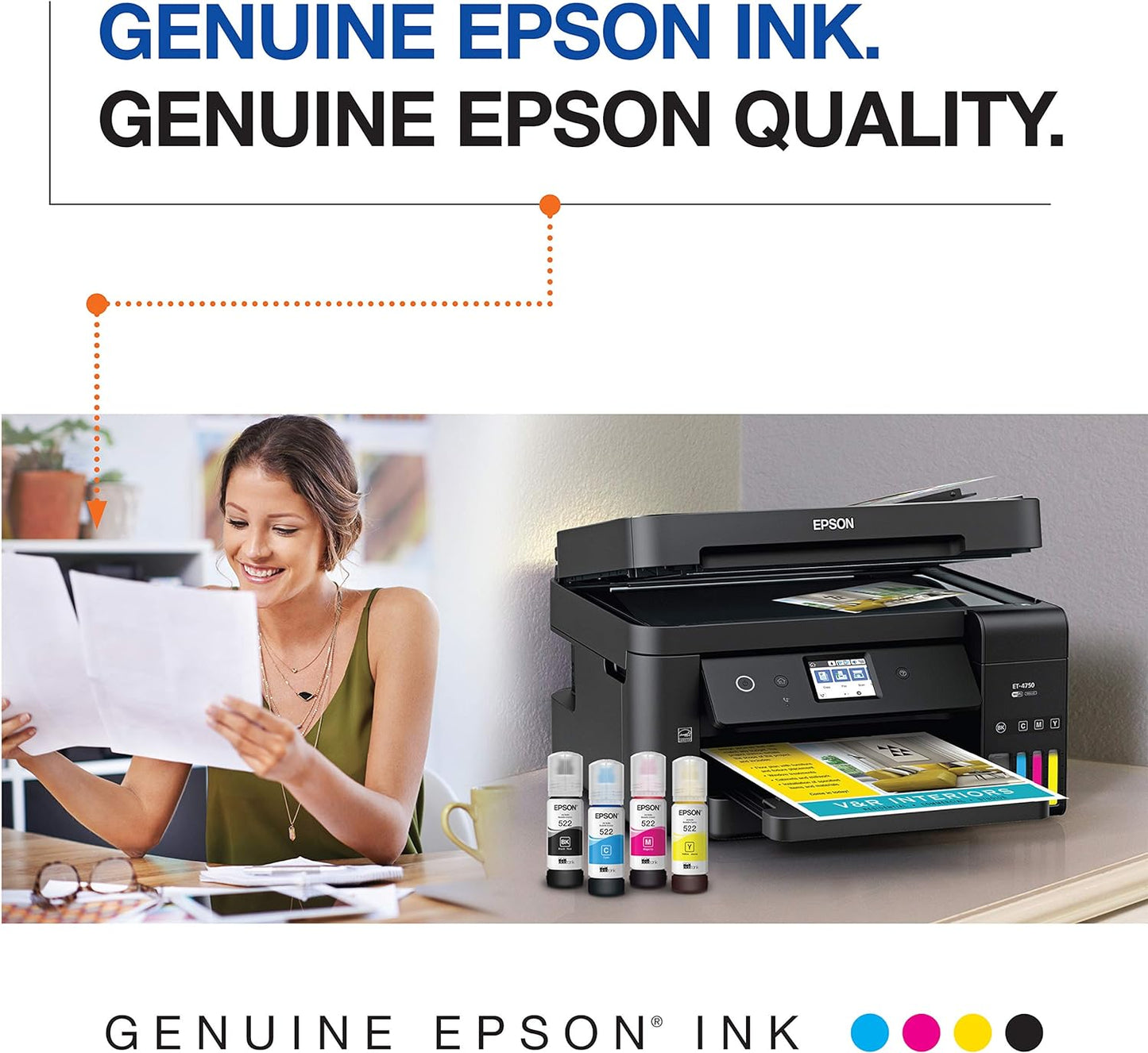 Epson 522 EcoTank Refill Pigment Ink