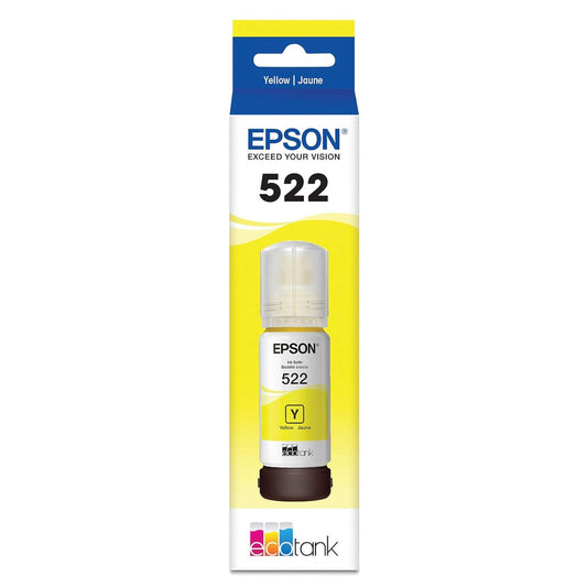 Epson 522 EcoTank Refill Pigment Ink Yellow