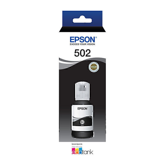 Epson T502 EcoTank Refill Pigment Ink Black