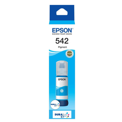 Epson T542 DURABRite EcoTank Refill Pigment Ink Cyan