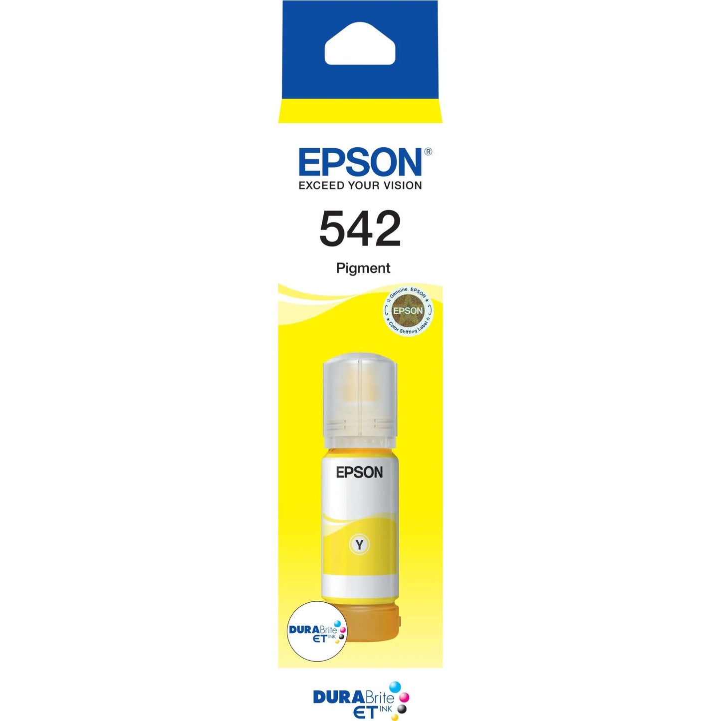 Epson T542 DURABRite EcoTank Refill Pigment Ink Yellow