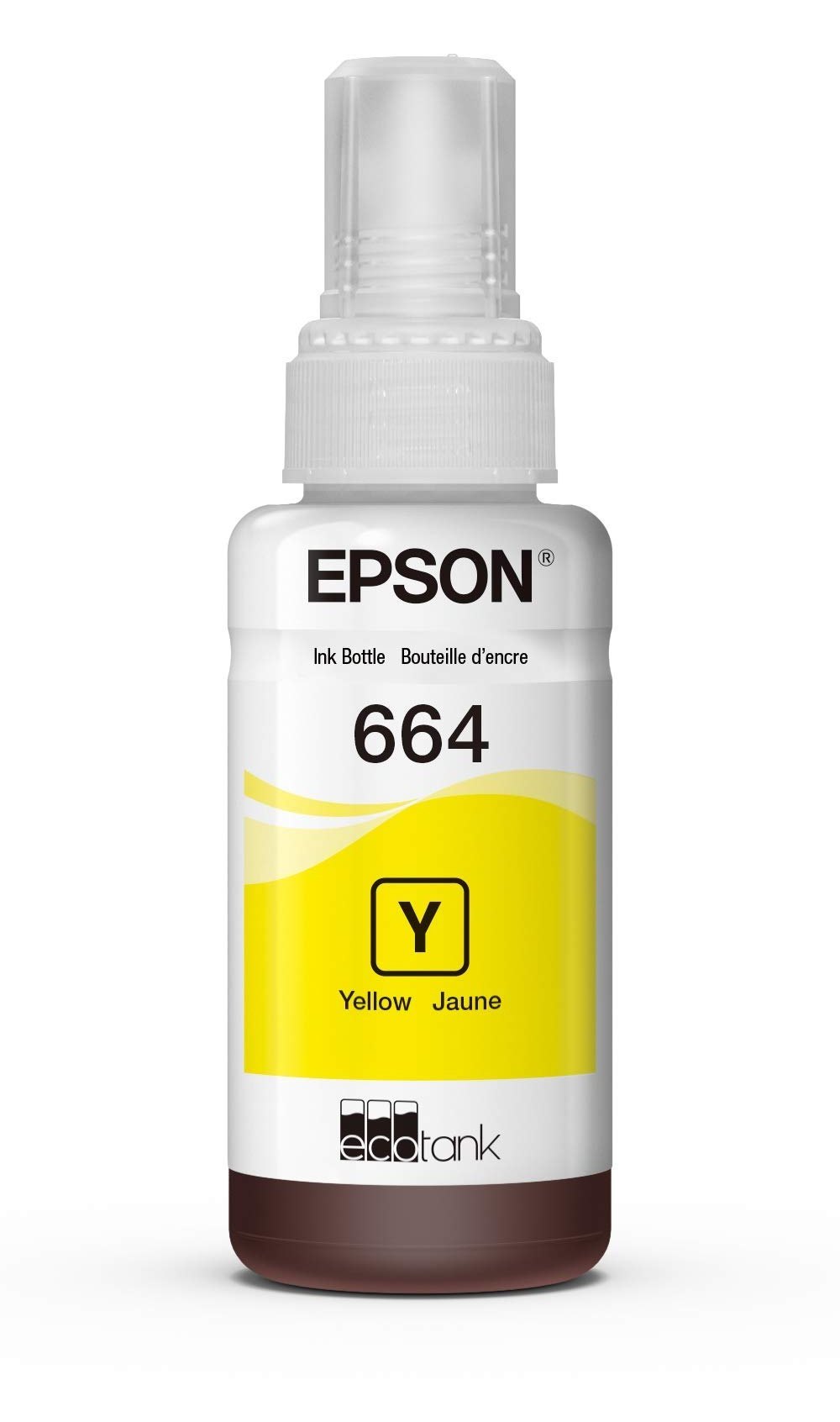 Epson T664 Eco Tank Pigment Ink Yellow
